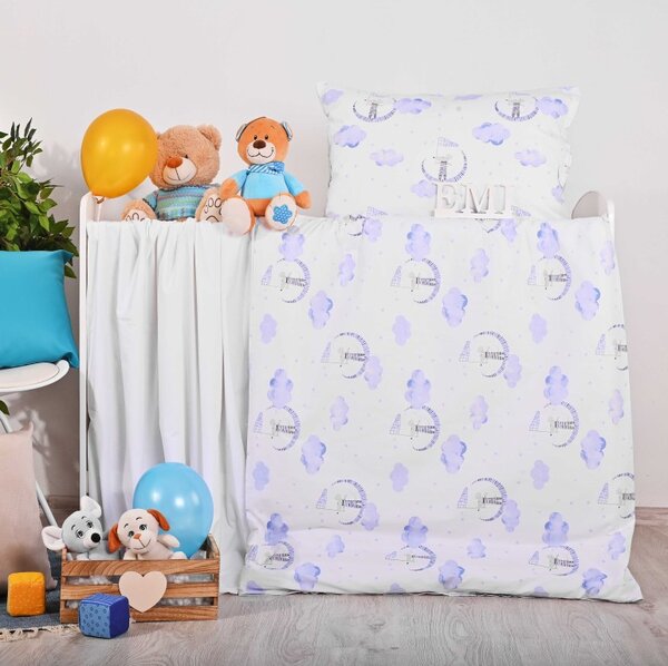 Povlečení dětské Myška EMI, Dětský set 90x130 + 45x65