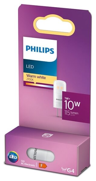 LED Žárovka Philips G4/1W/12V 2700K