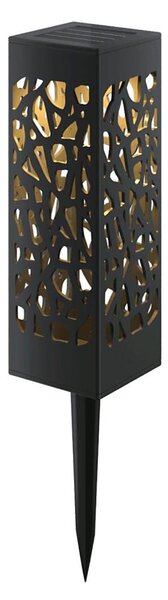 Aigostar - LED Solární lampa LED/0,006W/1,2V 28,5cm černá 2700K IP44