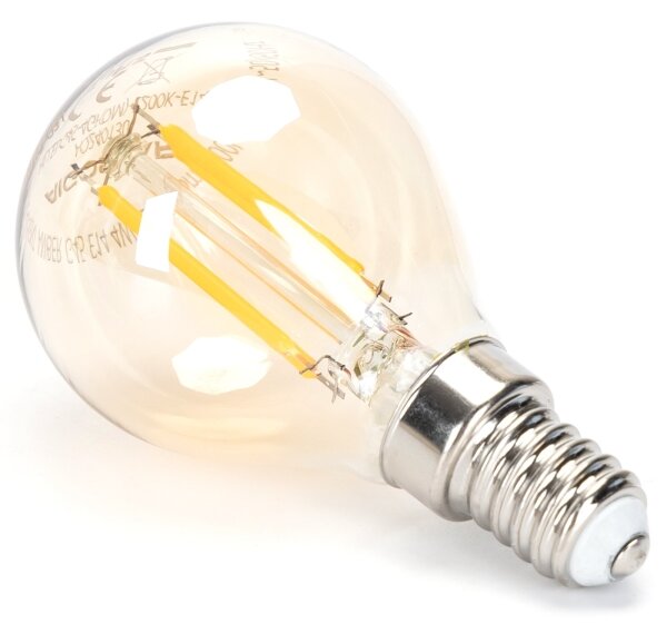 LED Stmívatelná žárovka FILAMENT G45 E14/4W/230V 2200K - Aigostar