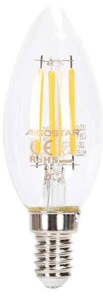 LED Stmívatelná žárovka FILAMENT C35 E14/4W/230V 2700K - Aigostar