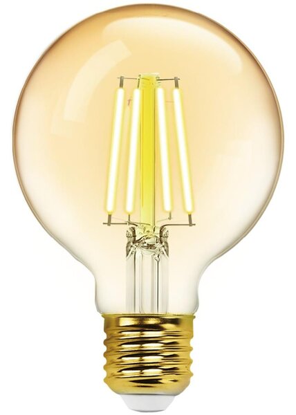 LED Stmívatelná žárovka FILAMENT G80 E27/6W/230V 2700-6500K Wi-Fi - Aigostar