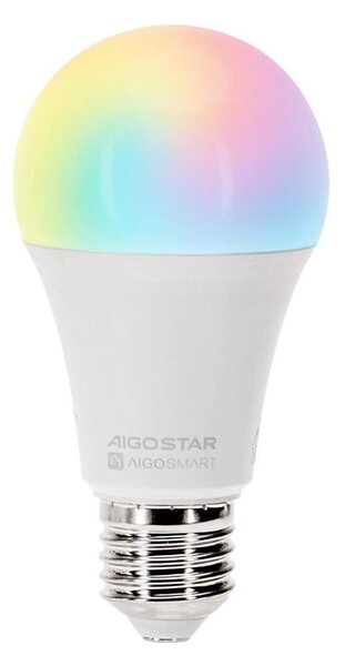 LED RGBW Stmívatelná žárovka A60 E27/12W/230V 2700-6500K Wi-Fi - Aigostar