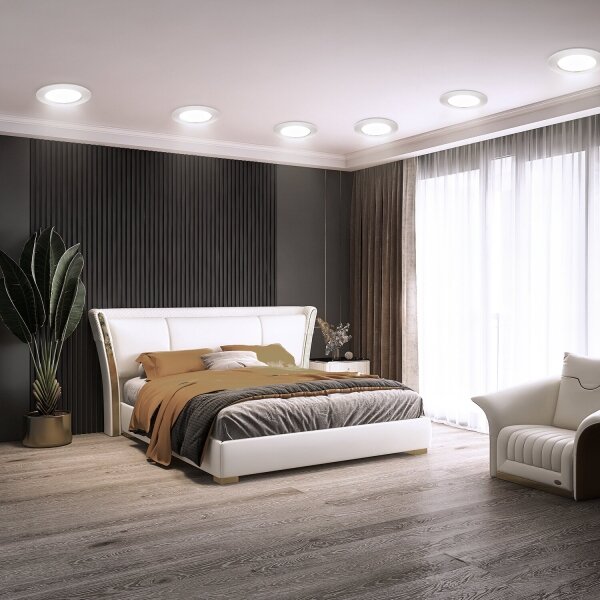 Aigostar - LED Podhledové svítidlo ULTRATHIN LED/9W/230V 6000K bílá