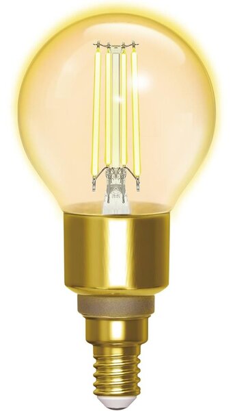 LED Stmívatelná žárovka FILAMENT G45 E14/4,5W/230V 2700-6500K Wi-Fi - Aigostar