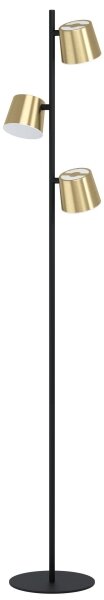 Eglo 39987 - LED Stojací lampa ALTAMIRA 3xGU10/4,6W/230V 3000K zlatá