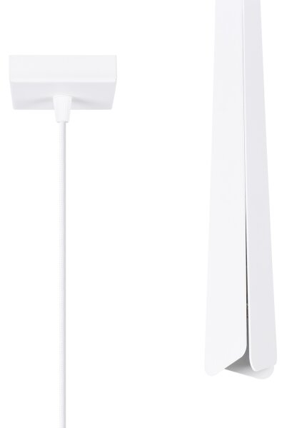 Sollux SL.1397 - Lustr na lanku PRYSM 1xG9/8W/230V bílá