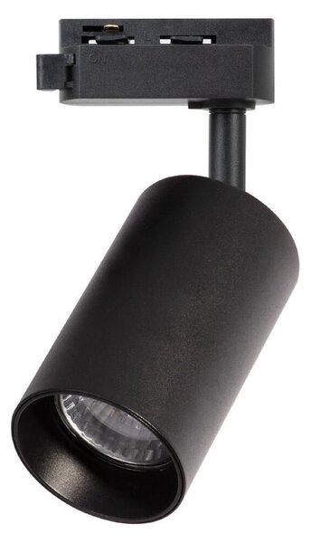 Bodové svítidlo do 1-fázového lištového systému PIPE 1xGU10/10W/230V černá