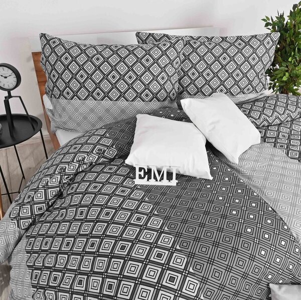 Flanelové povlečení Rainer EMI, Standardní set jednolůžko obsahuje 1x 140x200 + 1x 70x90