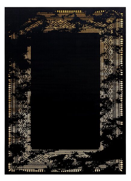 Hans Home | Kusový koberec Gloss 408C 86 glamour black/gold - 120x170