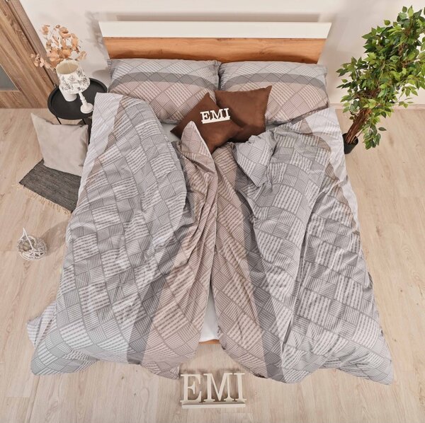 Povlečení Karson satén EMI, Standardní set jednolůžko obsahuje 1x 140x200 + 1x 70x90