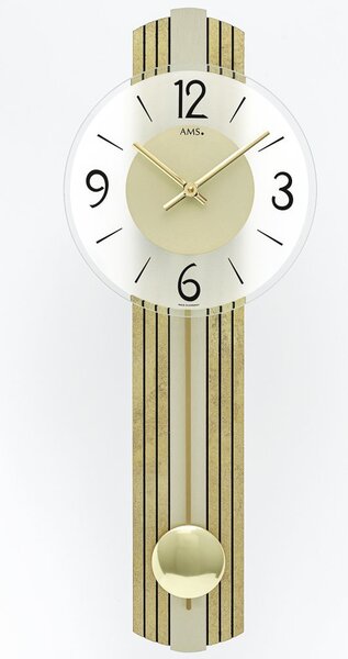 Designové kyvadlové hodiny 7487 AMS 62cm
