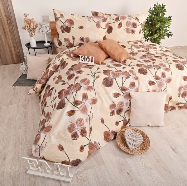 Povlečení krepové Davina EMI, Standardní set jednolůžko obsahuje 1x 140x200 + 1x 70x90