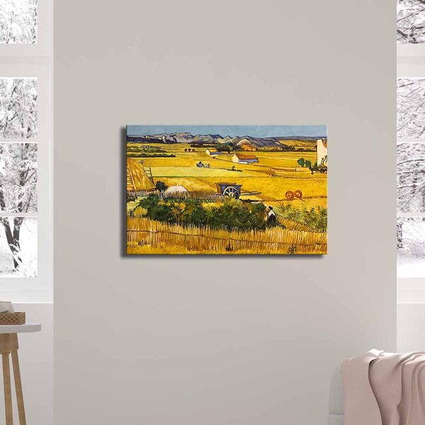 ASIR Obraz na plátně Vincent Van Gogh – Pšeničná pole