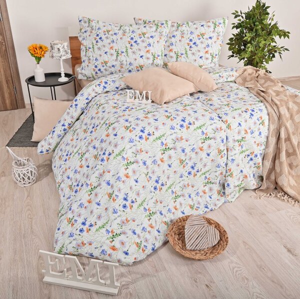 Povlečení krepové Leia EMI, Standardní set jednolůžko obsahuje 1x 140x200 + 1x 70x90