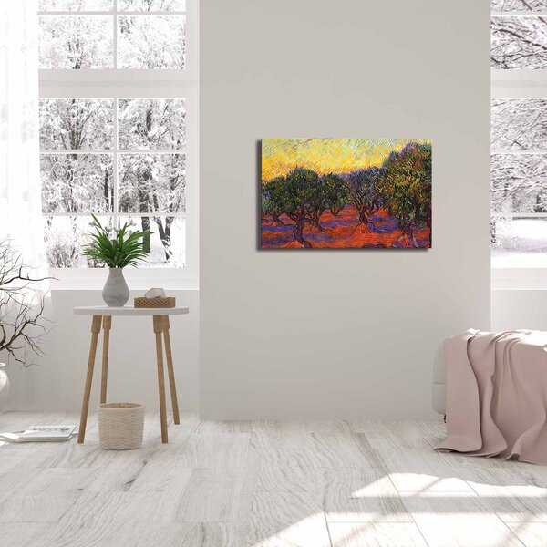 ASIR Obraz na plátně Vincent Van Gogh – Olivovníky