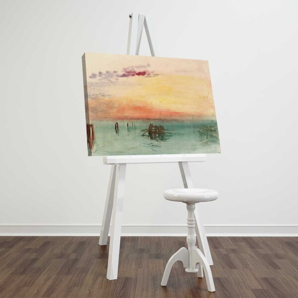 ASIR Obraz na plátně J .M. W. Turner - Venice: pohled na lagunu při západu slunce