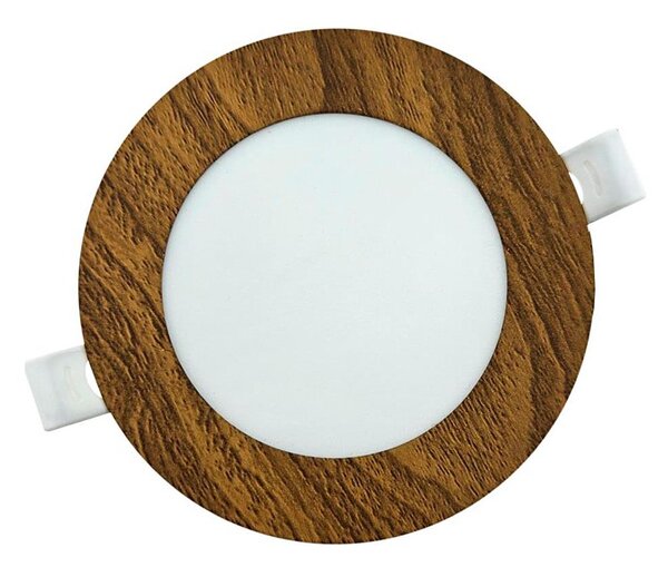 LED Podhledové svítidlo CIRCLE LED/6W/230V 4200K pr. 11,8 cm hnědá