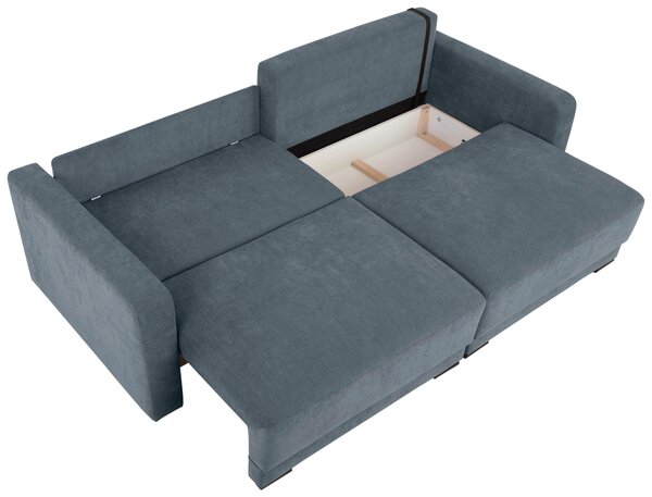 DVOUMÍSTNÁ POHOVKA, textil, modrá Carryhome - Sedací soupravy