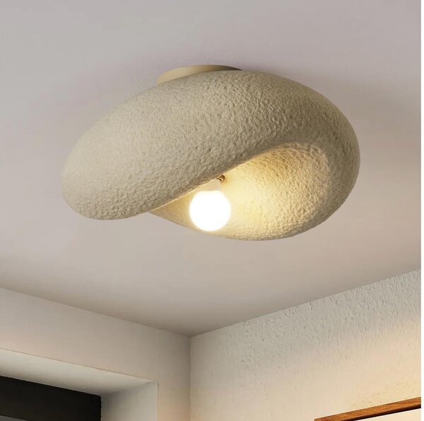 BRILAGI - Stropní svítidlo WABI SABI 1xE27/60W/230V pr. 40 cm béžová