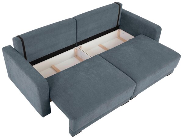 DVOUMÍSTNÁ POHOVKA, textil, modrá Carryhome - Sedací soupravy