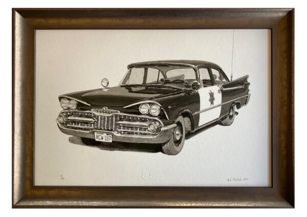 Ptáček Petr - Auto Doge Coronet | 57.9x41.6