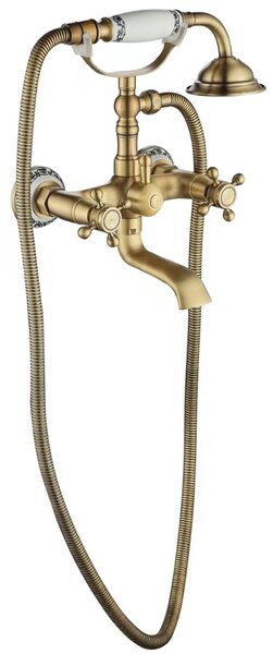 Vanová baterie Rea Rustico Antique Gold