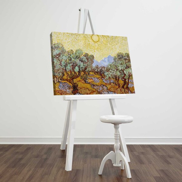 ASIR Obraz na plátně Vincent Van Gogh – Olivovníky 1889