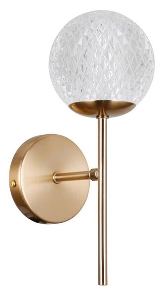 ITALUX WL-40827-1-HBR-CL - Nástěnná lampa PADRI 1xG9/5W/230V zlatá