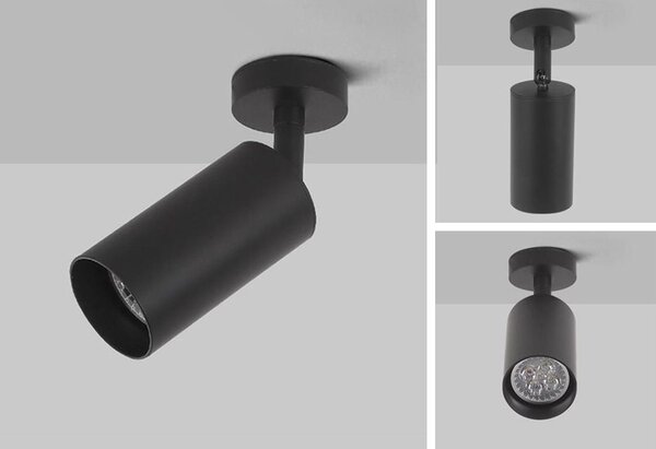Toolight Stropní svítidlo APP1244-1C BLACK