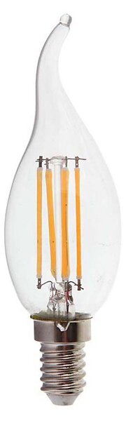 LED Žárovka FILAMENT E14/4W/230V 6500K