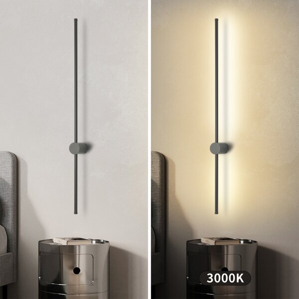 Brilagi - LED Venkovní nástěnné svítidlo AURA LED/20W/230V 3000K IP54 antracit