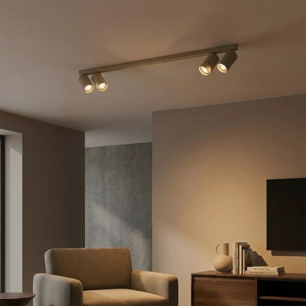Brilagi - Bodové svítidlo SELE LONG 4xGU10/30W/230V béžová