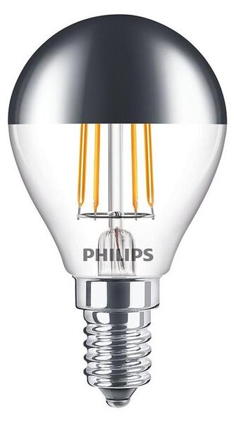 LED Žárovka se zrcadlovým vrchlíkem DECO Philips P45 E14/4W/230V 2700K
