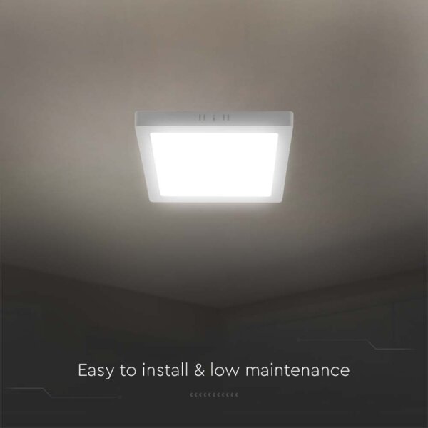 LED Stropní svítidlo LED/6W/230V 4000K 12x12 cm bílá