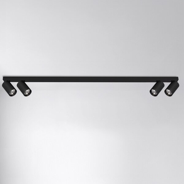 Brilagi - Bodové svítidlo SELE LONG 4xGU10/30W/230V černá