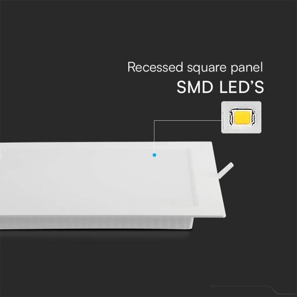 LED Podhledové svítidlo SAMSUNG CHIP LED/3W/230V 4000K 9x9 cm bílá
