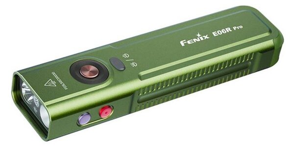 Fenix E06RPROEUOLI-LED St. nab. svítilna LED/USB 1650mAh IP66 1600lm 111h zelená