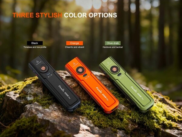 Fenix E06RPROEUBLC-LED Stm. nab. svítilna LED/USB 1650mAh IP66 1600lm 111h černá