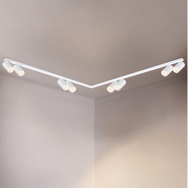 Brilagi - Bodové svítidlo SELE LONG 8xGU10/30W/230V bílá