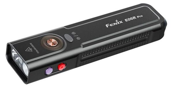 Fenix E06RPROEUBLC-LED Stm. nab. svítilna LED/USB 1650mAh IP66 1600lm 111h černá