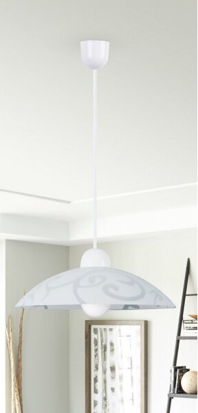 Rabalux 1846 - Lustr SCROLL 1xE27/60W/230V