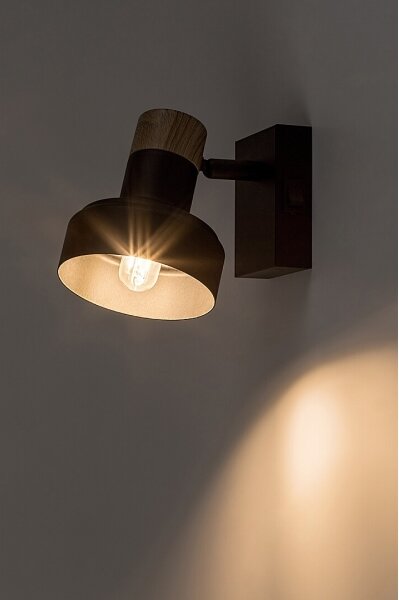 Rabalux 73055 - Nástěnné bodové svítidlo SASKIA 1xE14/15W/230V