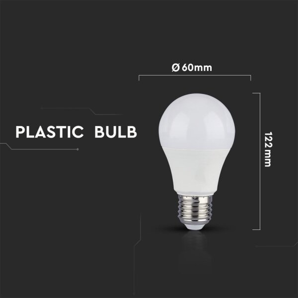 SADA 2x LED Stmívatelná žárovka A60 E27/9W/230V 6400K