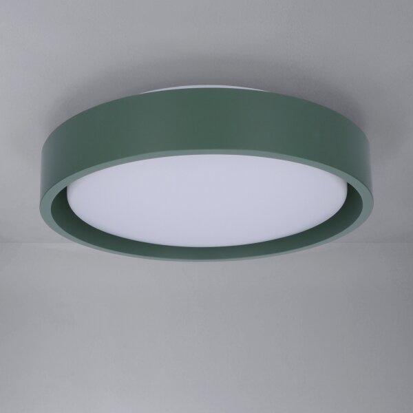 Brilagi - LED Stropní svítidlo MATTEO LED/24W/230V pr. 31 cm zelená