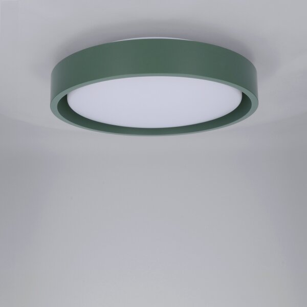 Brilagi - LED Stropní svítidlo MATTEO LED/24W/230V pr. 31 cm zelená
