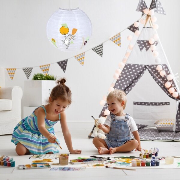Rabalux 72410 - Dětské stínidlo k lustru HOPPLY max. 40W pr. 40 cm