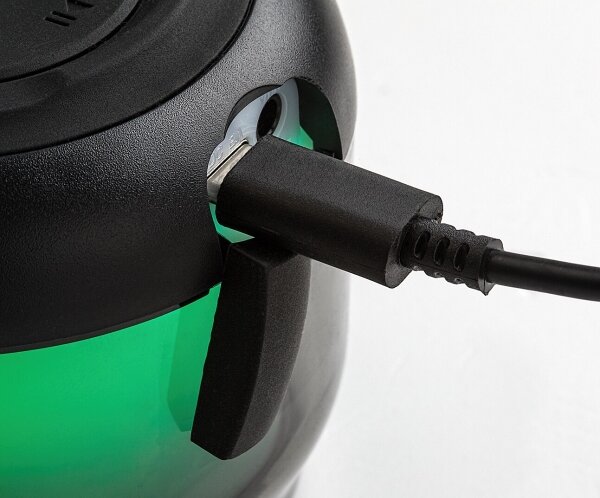 Rabalux 76110 - RGB Stolní lampa s reproduktorem RADELIA RGB/3W/3,7V 500mAh
