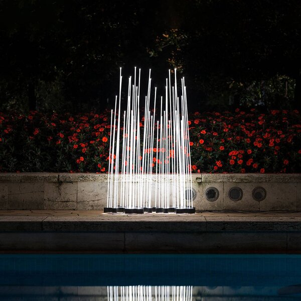 Artemide Architectural Reeds IP67 stojací lampa LED 1zdr, Hliník / šedá / zinek, Nerezová ocel, Moderní