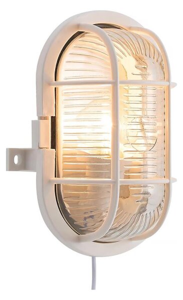 Nordlux - Venkovní nástěnné svítidlo SKOTLAMPE 1xE27/60W/230V IP44 bílá